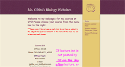 Desktop Screenshot of jgibbs-vvc-bio.com