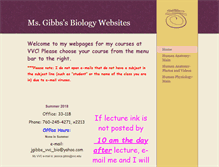 Tablet Screenshot of jgibbs-vvc-bio.com